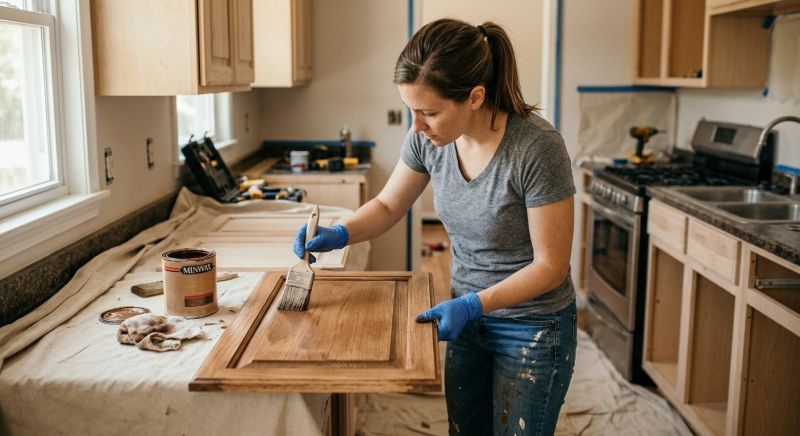 Cabinet Staining Service in Muncie, IN